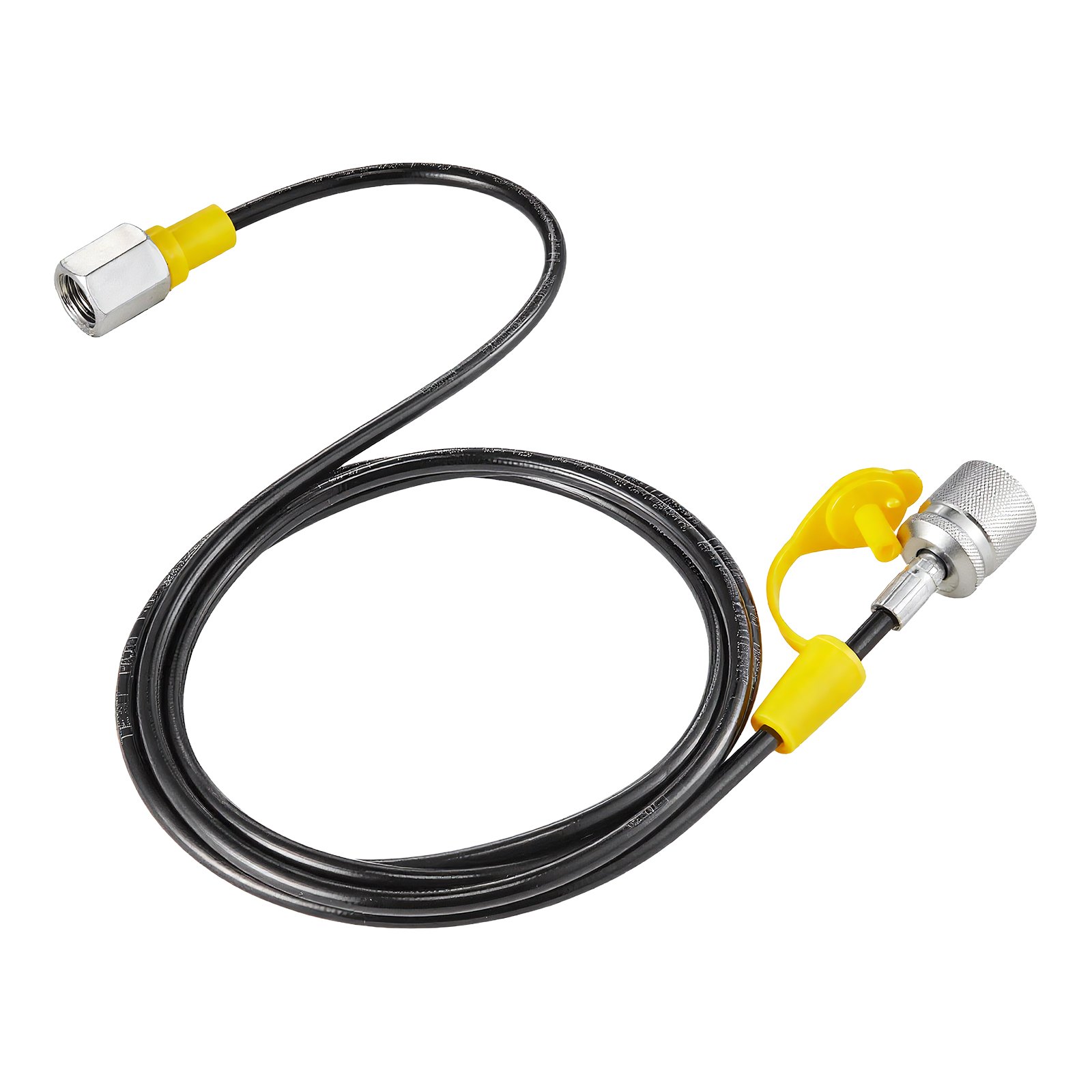 VEVOR digitale hydraulische druktestkoppelingset, 10.000 PSI-manometertester met 1 manometer, 1 testkoppeling, 1 snelkoppeling en 1 slang voor graafmachines