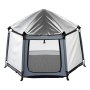 VEVOR Baby Playpen, Pop Up Toddler Playpen with Canopy, Indoor & Outdoor Portable Play Yard for Babies Toddlers with UPF 50+ Sunshades & Travel Bag for Home Park Beach, Foldable and Lightweight
