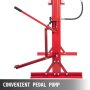 Vevor Hydraulische Pers Hydraulische Werkplaatspers Rood Bench Top Mount 20 Ton