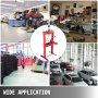 Vevor Hydraulische Pers Hydraulische Werkplaatspers 20 Ton Bench Top Mount Rood