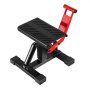 VEVOR Motorfiets Crossmotor Stand Lift Jack Heftafel (544 kg draagvermogen) in hoogte verstelbare hefstandaard met hydraulische heffunctie, in hoogte verstelbaar (250-465 mm) voor het repareren van motorcross