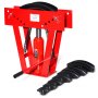 VEVOR Hydraulic Pipe Bender, 16 Ton Manual Pipe Bending Tool with 8 Dies