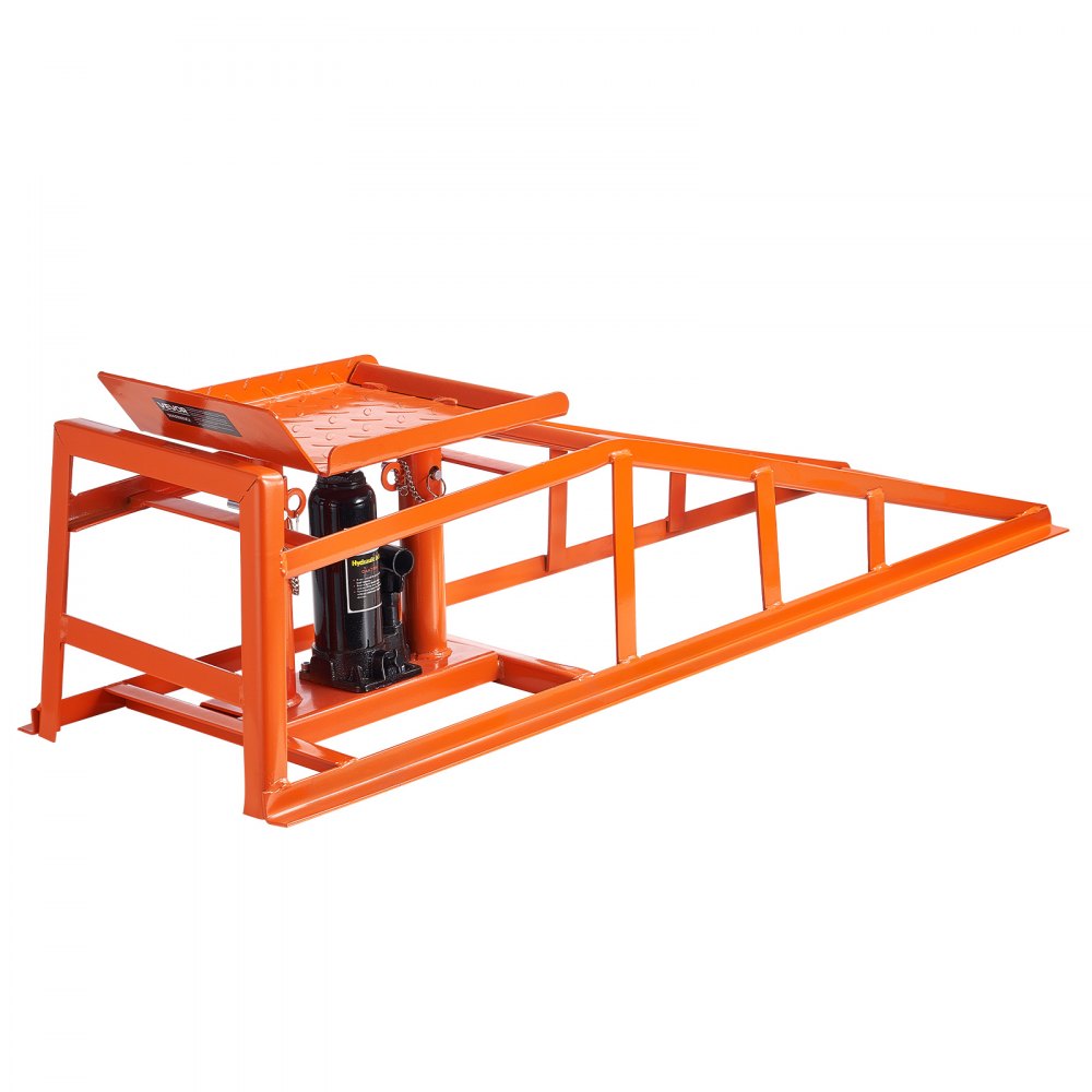 VEVOR Hydraulic Car Ramps, 2 PCS 11000 lbs 5T, 10-14.2 Inch Lift Height, Heavy Duty Hydraulic Vehicle Ramps, Portable Car Lifts for Home Garage Maintenance and Oil Changes, Truck Vehicle Auto Repair
