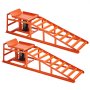 VEVOR Hydraulic Car Ramps, 2 PCS 11000 lbs 5T, 10-14.2 Inch Lift Height, Heavy Duty Hydraulic Vehicle Ramps, Portable Car Lifts for Home Garage Maintenance and Oil Changes, Truck Vehicle Auto Repair