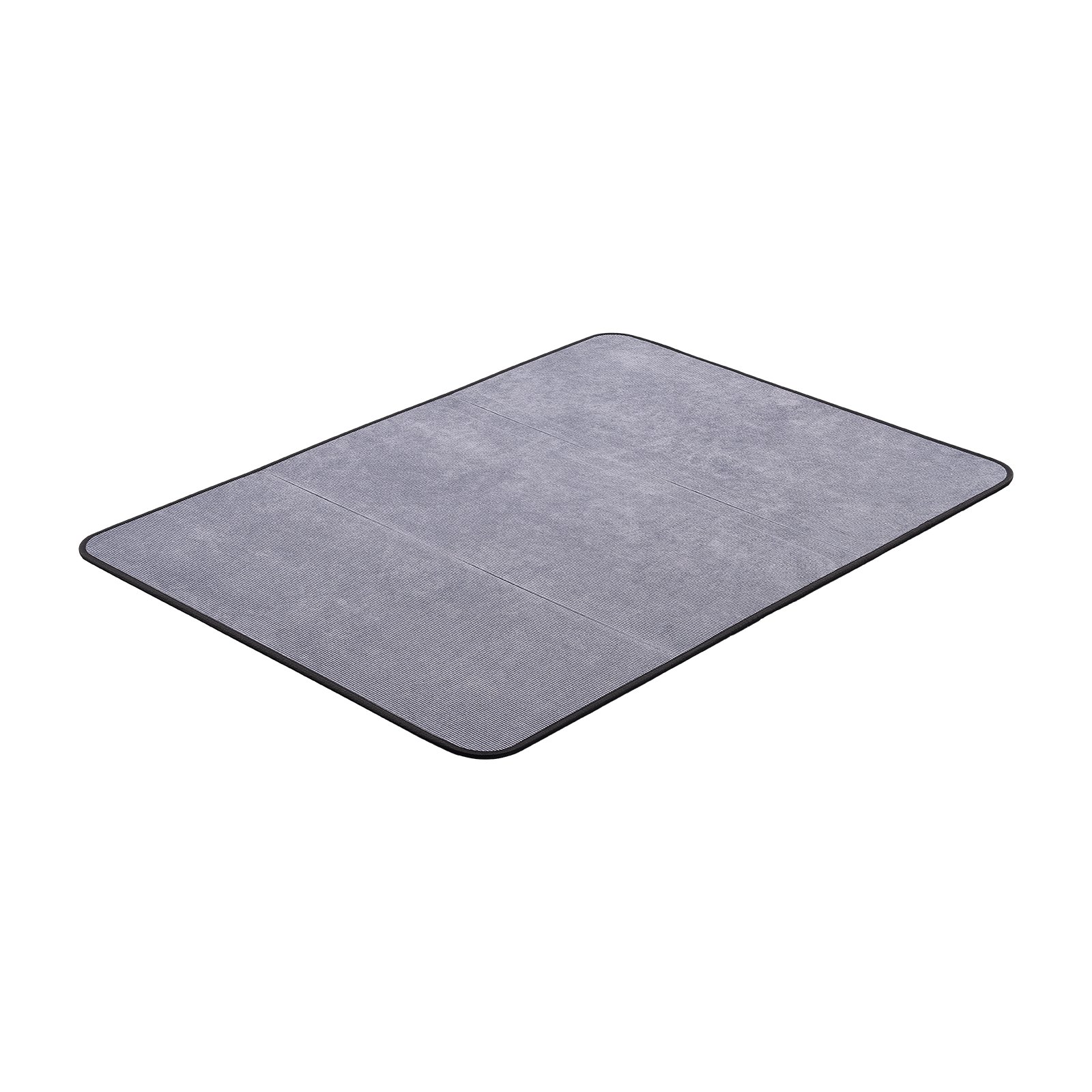 VEVOR Chair Mat, 36 x 48-inch Office Chair Mat for Hard Floors, Floor Protector for Rolling Chairs, Corduroy Surface, Non-Slip & Easy to Clean, Smooth Glide Under Desk Rug for Home Office (Grey)