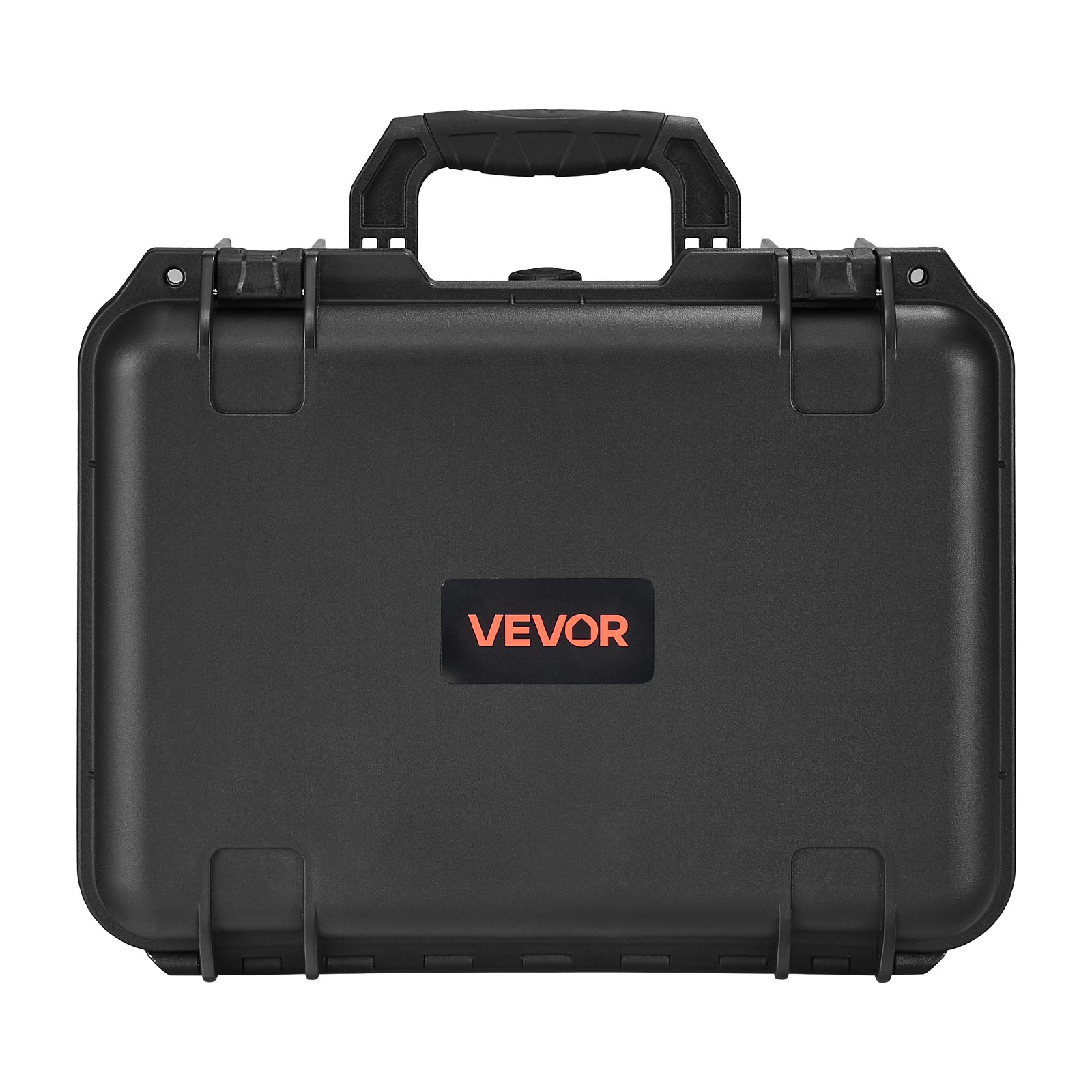 VEVOR Hardcase voor 4 pistolen, pistoolkoffer met XPE-schuiminzetstuk 404x319x192 mm, waterdichte pistoolkoffer met aanpasbaar interieur en draaghandvat, voor pistolen, lenzen en camera's