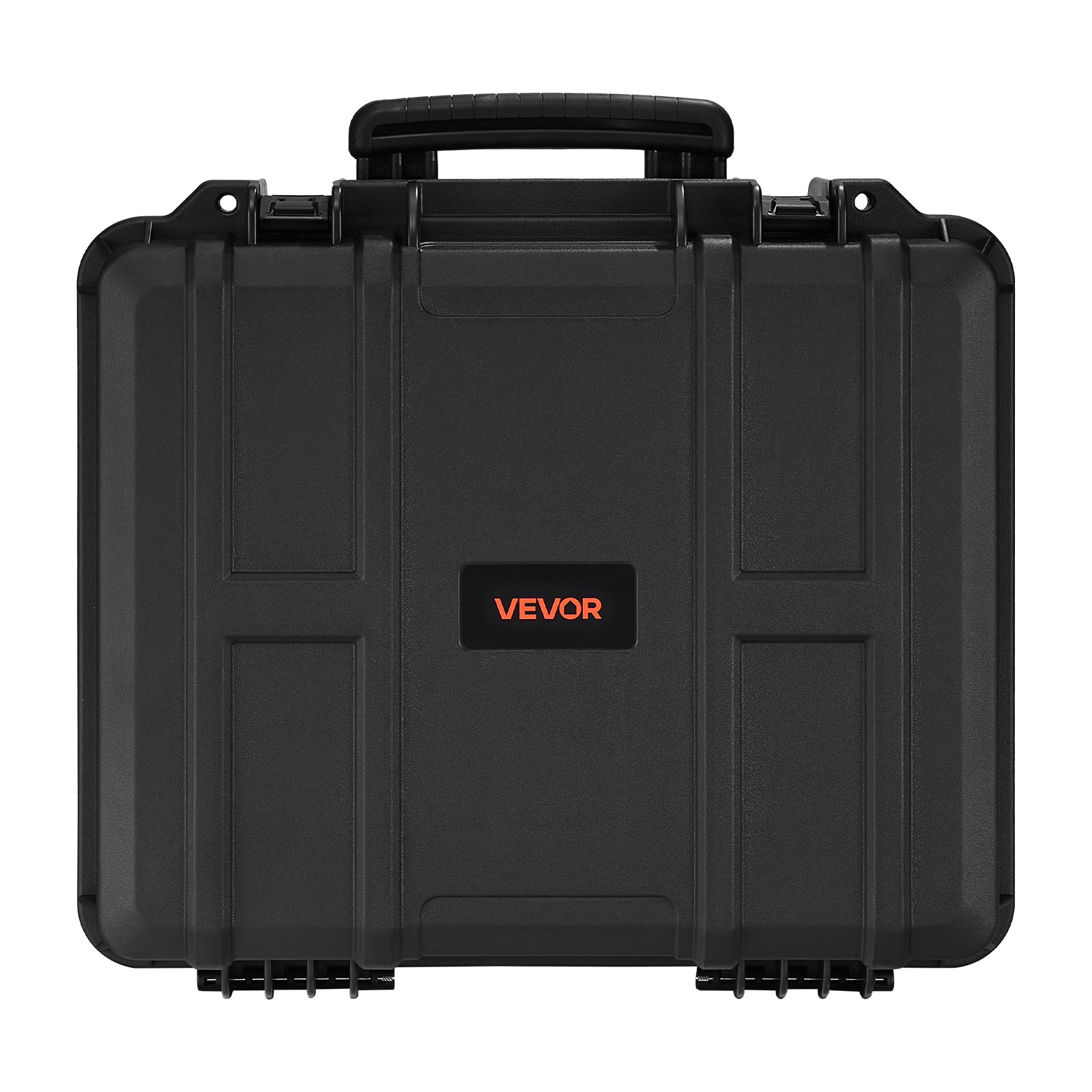 VEVOR Hardcase voor 7 pistolen, pistoolkoffer met XPE-schuiminzetstuk 491x434x211 mm, waterdichte pistoolkoffer met aanpasbaar interieur en draaghandvat, voor pistolen, lenzen en camera's