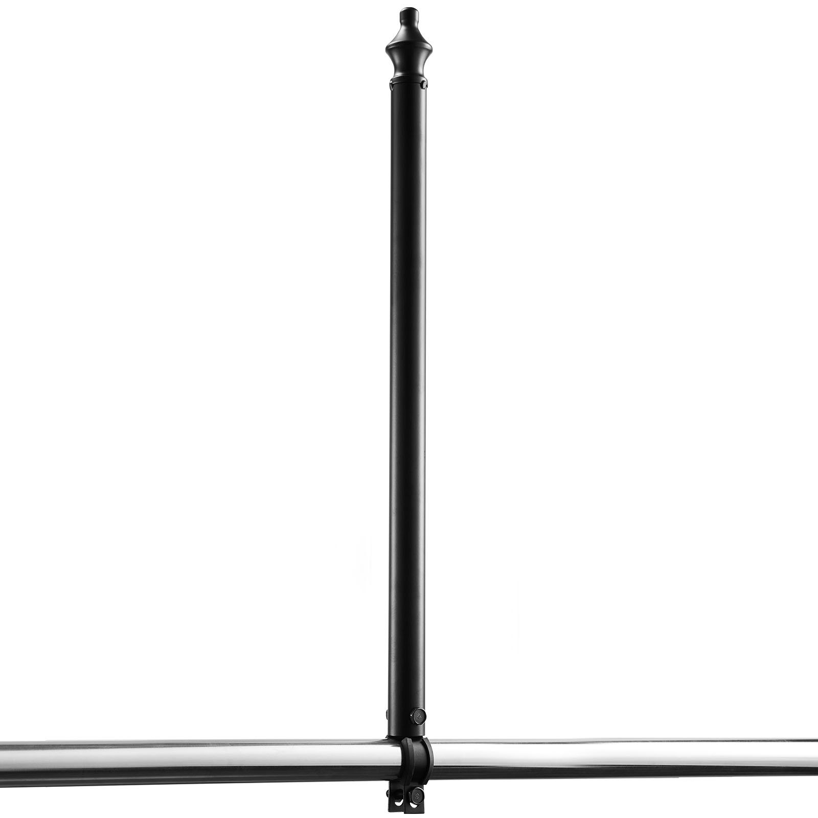 VEVOR Anti-klim hekverhoger, 9 stuks, 695 mm prikkeldraadafleider voor 3,3-3,8 mm hekwerk, Ω-beugel, prikkeldraadhouder voor privacybescherming in tuin, op de boerderij of in de moestuin