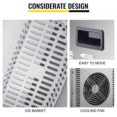 40Ibs/18kg Countertop Ice Maker Clear Ice Cubes 24 pcs Portable FACTORY PRICE