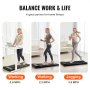 VEVOR Loopband Elektrisch fitnessapparaat Hometrainer Wandelpad 120 kg 1-6 km/u