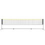 VEVOR Badmintonnet Hoogteverstelbaar Volleybalnet, 5,2 m Opvouwbaar Pickleballnet, Draagbare Tennisnetset met Stokken & Standaard & Draagtas, voor Sport- en Fitnesstraining in de Tuin,