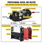 Hopopula 12V 5000W Air Diesel Heater with LCD switch, Diesel Heater with remote control and 4 air outlets for Boats Car Trucks Campervans
