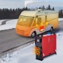 Hopopula 12V 5000W Air Diesel Heater with LCD switch, Diesel Heater with remote control and 4 air outlets for Boats Car Trucks Campervans
