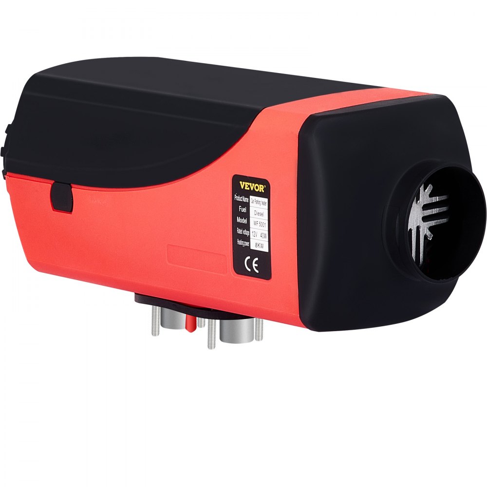 VEVOR Luchtverwarmers 12V Diesel Air Heater Auto Heater 8KW Diesel Air Heater Standkachel voor Auto Vrachtwagen Bus Schip Camping Caravan Rv