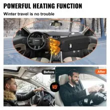 VEVOR 8KW Air Diesel Heater, 12V Parking Heater with LCD Switch Muffler for Trucks Motor-Homes Boats Trailer