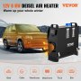 Hopopula 8KW Diesel Air Heater, Diesel Parking Heater, All in One 12V Truck Heater, One Outlet Hole, with Black LCD Switch, Fast Heating Diesel Heater, For RV Truck, Boat, Bus, Car Trailer, Caravan