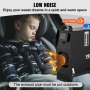 Hopopula 8KW Diesel Air Heater, Diesel Parking Heater, All in One 12V Truck Heater, One Outlet Hole, with Black LCD Switch, Fast Heating Diesel Heater, For RV Truck, Boat, Bus, Car Trailer, Caravan