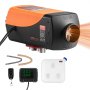 VEVOR Diesel Luchtverwarmer 12-24V 8KW Snel verwarmende luchtverwarmer met afstandsbediening en digitaal kleurendisplay en 10 L brandstoftank, geluidsarm, voor camper, vrachtwagen, boot, trailer