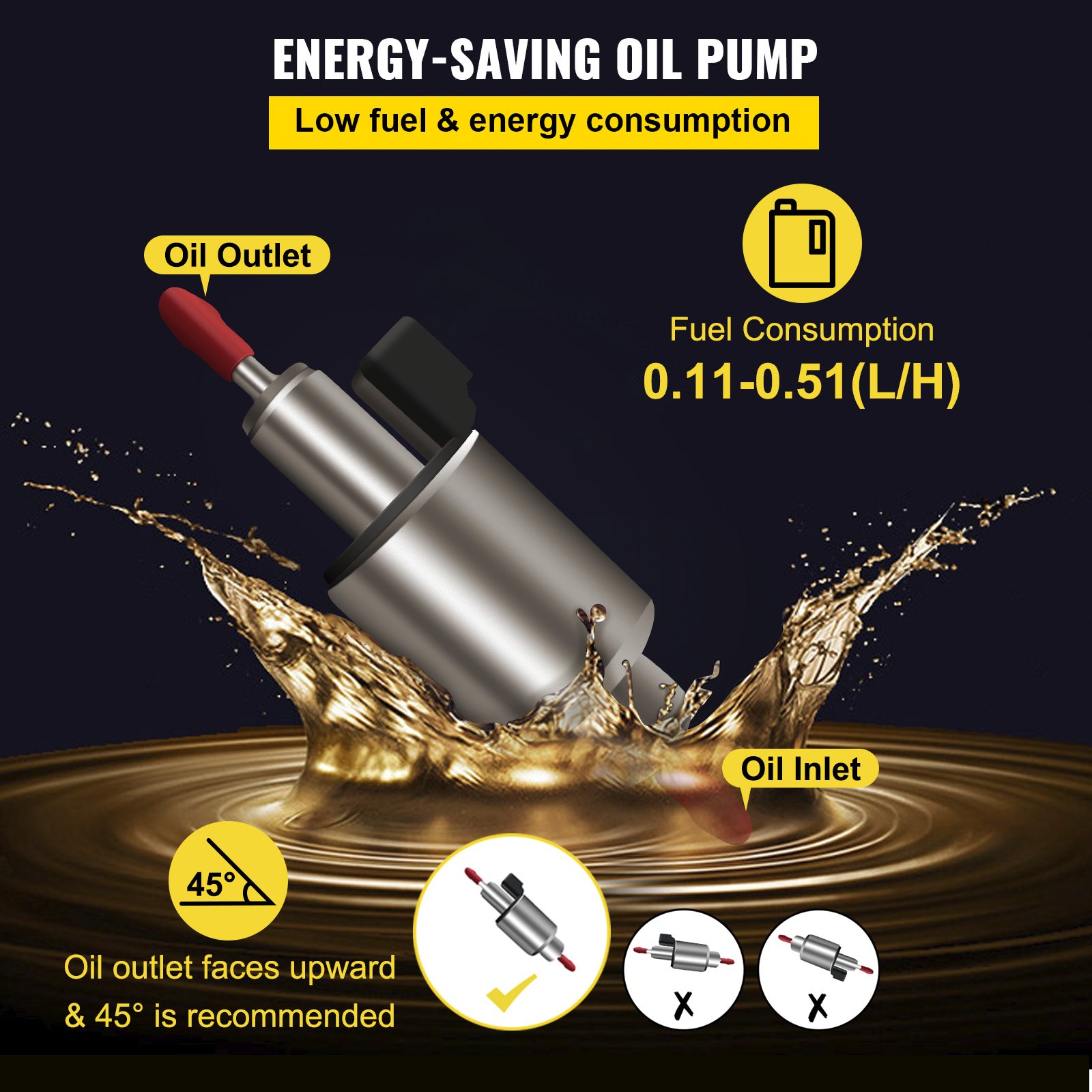 VEVOR 12V 5KW Diesel Air Heater Diesel Heater 12v 5kw with digital switch parking heater with air heater tank parking diesel air heater for RV, Motorhome Trailer, Trucks, Boats 5000W LCD