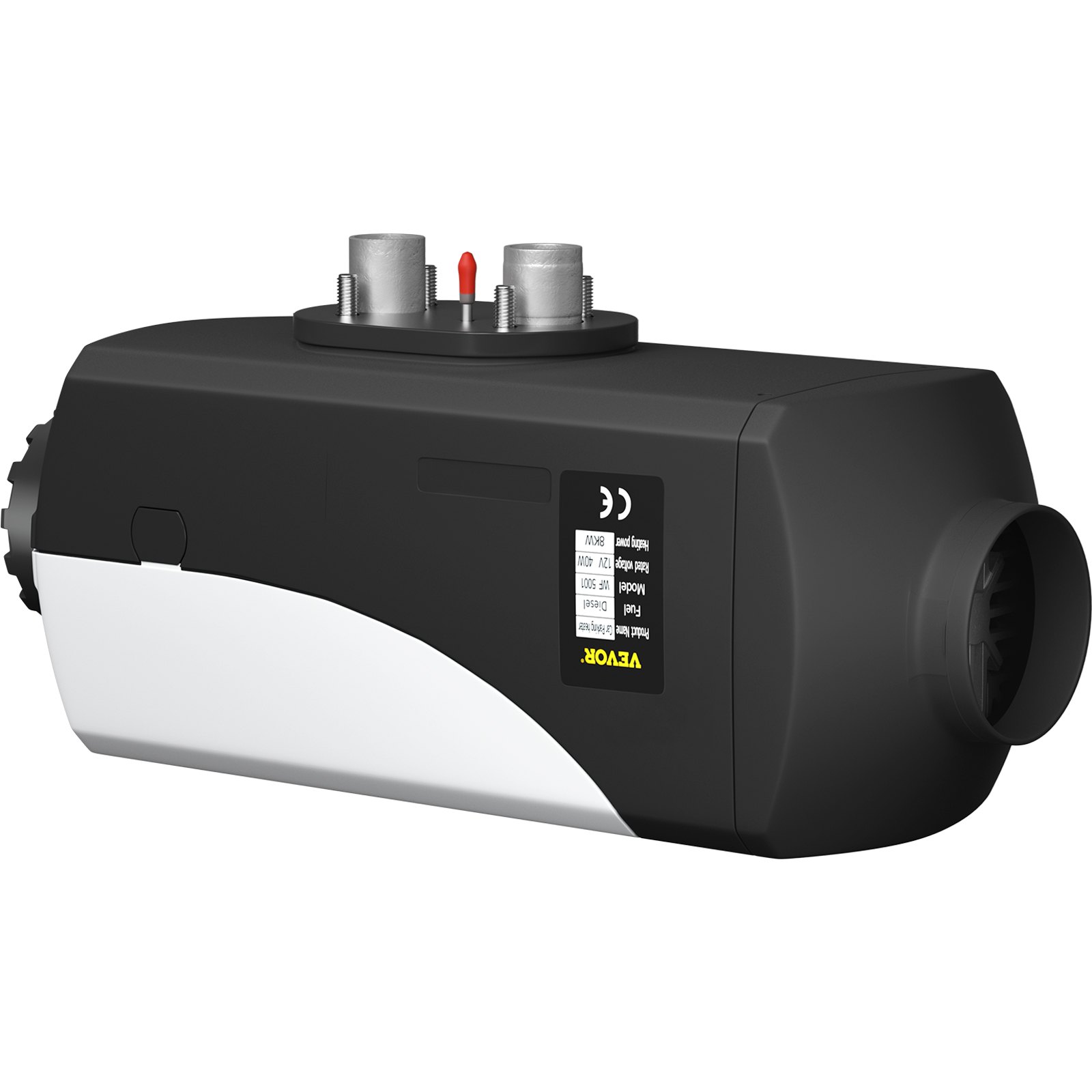 VEVOR Luchtverwarmers 5KW 12V Diesel Luchtverwarmer Tank Lcd Thermostaat Stil Voor Vrachtwagen Boottrailer,5KW 5000W 12V Lcd Lucht diesel Verwarming