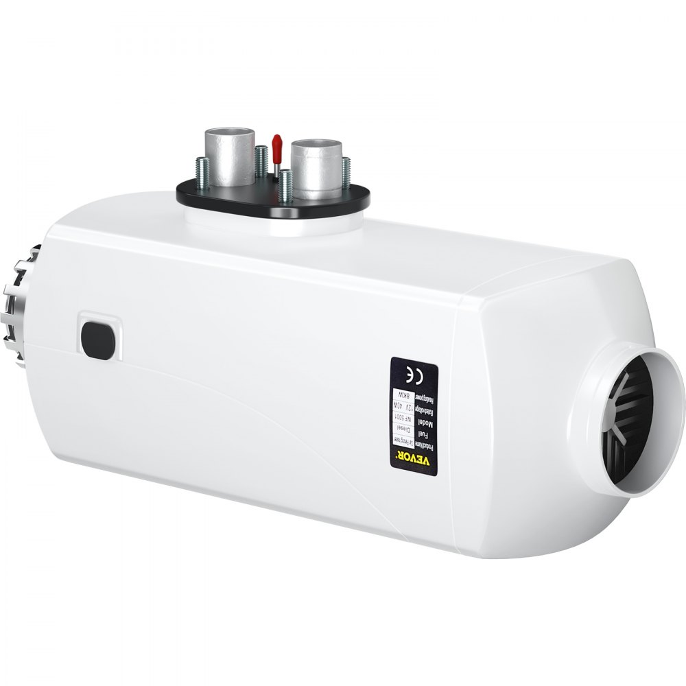 VEVOR Auto Diesel Luchtverwarmer 12V 8KW Aluminium Behuizing Standkachel Diesel Gespleten Diesel Verwarming Afstandsbediening/LCD-Scherm voor Cabine van