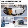 VEVOR  8KW 12V Diesel Heater with LCD Switch and Remote Control,Diesel Air Heater with Silencer, Air Diesel Heater Parking Heater with 10L Tank For Truck, Boat, Car Trailer, Motorhomes, etc