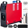 VEVOR 5KW Diesel Luchtverwarmer, 12V Diesel Standkachel, Lucht Diesel Verwarming, Lucht Diesel Verwarming Met Geluiddemper, Extra Verwarming Voor Auto RV Boot Vrachtwagen Camper Bus (1 Luchtuitlaat)