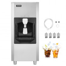 VEVOR IJsbak voor ijsmachine, ijsdispenser, opslagcapaciteit 80 kg, hotels