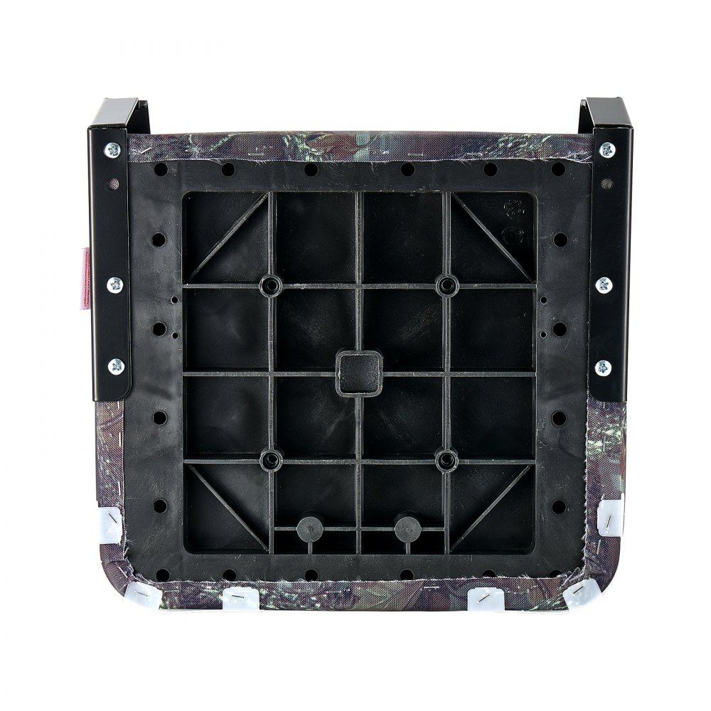 VEVOR Bootstoel met lage rugleuning, opvouwbare stoel voor vissersboten met verdikt sponskussen en PU-polyesterstof, stevig PP-frame, voor boten, jachten en schepen, camouflagekleur (2 stoelen)