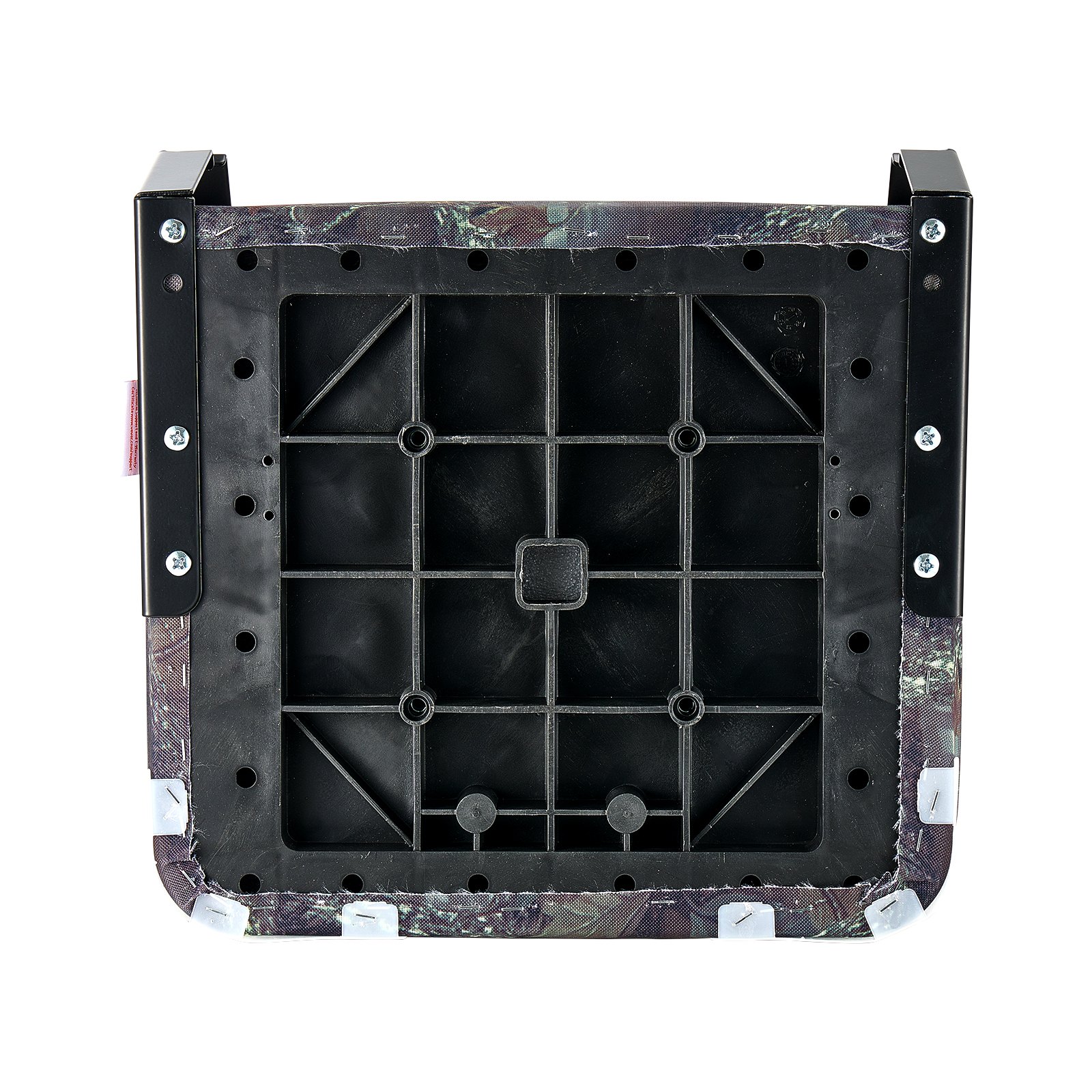 VEVOR Bootstoel met lage rugleuning, opvouwbare stoel voor vissersboten met verdikt sponskussen en PU-polyesterstof, stevig PP-frame, voor boten, jachten en schepen, camouflagekleur (2 stoelen)