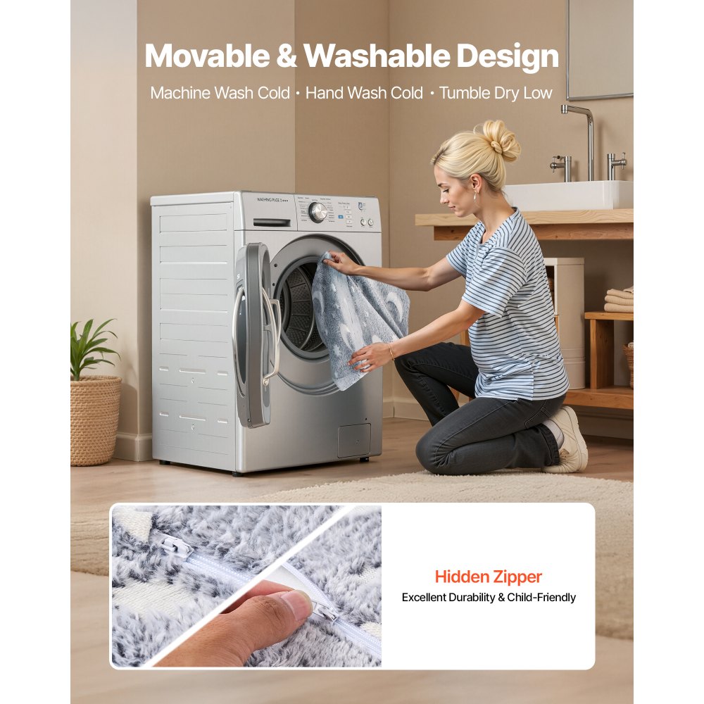 VEVOR Kinderbank Kinderfauteuil gemaakt van 28D Spons & Flanel Stof met Armleuningen, Wasbare Kinderbank Glow in the Dark Kinderbank Omvormbare Slaapbank voor Speelkamer Woonkamer Grijs