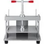 VEVOR Manual Paper Press Machine, 12x8.6 inch for A4 Sized Papers Flatting Machine, 10cm Thickness Steel Frame Manual Flat Paper Press Machine, Papermaking Book Press