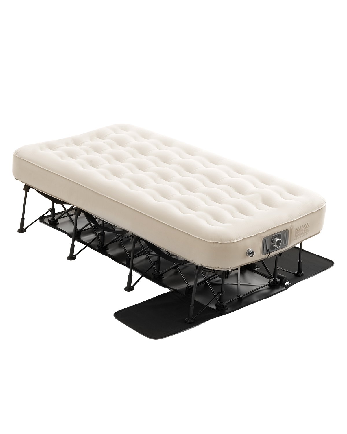 VEVOR Luchtbed met Frame 1885x1050x580 mm, Opblaasbaar 1-persoons kampeerbed met ingebouwde pomp, Draagbaar luchtbed tot 136 kg, Opblaasbaar bed voor gasten op de camping, op reis