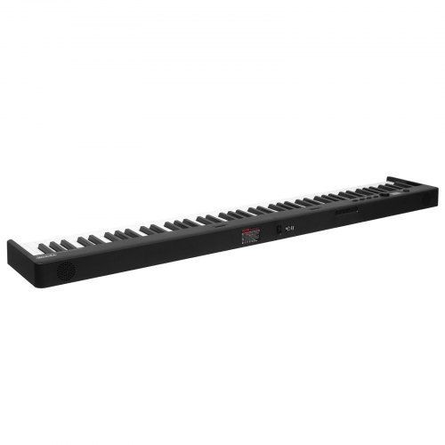 VEVOR Pianotoetsenbord, opvouwbaar, 88 toetsen, Bluetooth en midi, elektronisch, digitaal, draagbaar, Sustain-pedaal, verlichte toetsen, oplaadbaar, voor beginners, jongeren en volwassenen, wit