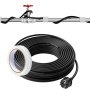 VEVOR Self-Regulating Pipe Heating Cable 36.6m 16.4W/m Heat Tape with Thermostat