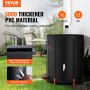 VEVOR Collapsible Rain Barrel 66 Gal Rain Catcher with Spigots and Overflow Kit