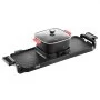 VEVOR Hot Pot 2300W 2-in-1 elektrische rookloze grill, afneembare Shabu-Shabu-pot met antiaanbakpan, aparte dubbele temperatuurregeling, Koreaanse binnenbarbecue voor 1-6 personen