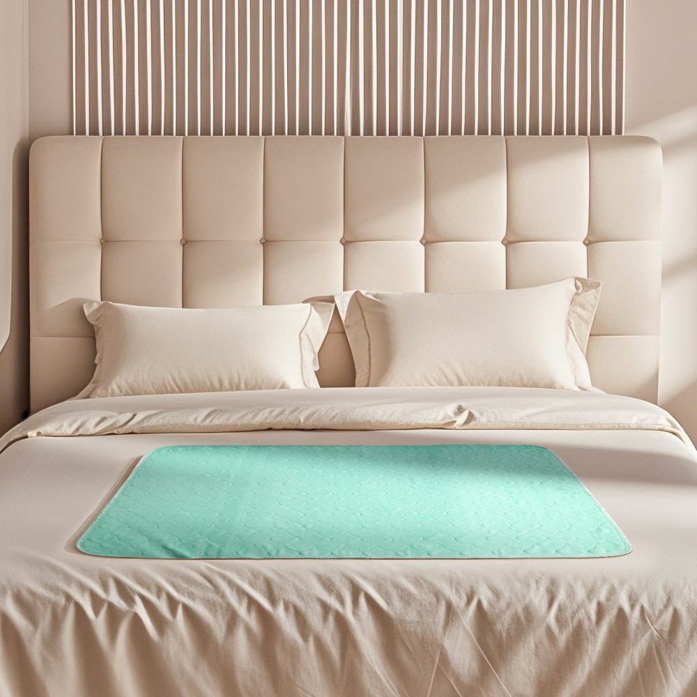 VEVOR Incontinentiepads, 864 x 914,5 mm herbruikbare bedpads, superabsorberend en snel drogend, voor huisdieren, volwassenen, kinderen en ouderen (6 stuks)