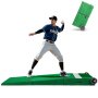 VEVOR Pitching Mound, Portable Baseball Pitcher's Mound, 90 in IIndoor Outdoor Pitching Practice and Training Equipment, Softball Pitching Aids with Antifade Turf, Pitching Rubber, Carry Handles