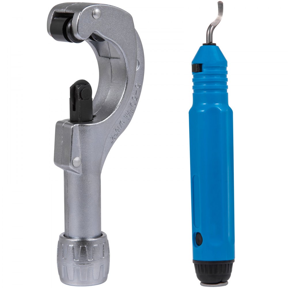 VEVOR CT-300-A Hydraulic Tube Expander, 7 Lever HVAC Swaging Tool Kit 3/8 to 1-1/8inch, Hydraulic Copper Tube Expander Tool with Tube Cutter and Deburring Tool, 7 Lever Hydraulic Tubing Expander