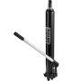 VEVOR hydraulic long ram jack with black cylinder and silver handle.