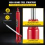 VEVOR Hydraulic Long Ram Jack Manual Single Pump 3 Ton Engine Lift Cherry Picker