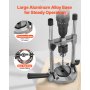 VEVOR Drill Guide, Multi-Angle Press Portable Precision Drilling Guide Jig Attachment, with Large Handle and Mounting Holes, Aluminum Alloy, for Drilling Angled or Straight Holes, for Wood Working