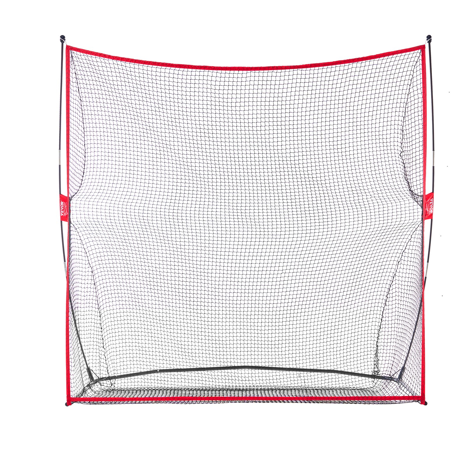 VEVOR Golf Practice Net, Gigantisch 2,3 x 2,1 m golfnet, Persoonlijke driving range voor binnen- en buitengebruik, Draagbaar golfhulpnet voor thuis met stevig frame van glasvezel en draagtas, Cadeau voor mannen, Golfliefhebbers