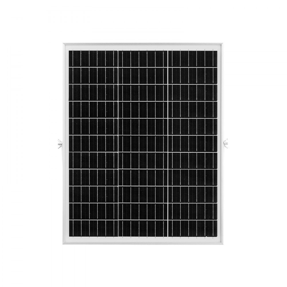 VEVOR 12V monokristallijn zonnepaneelset 25W, acculader met slimme MPPT-controller en verstelbare montagebeugel, IP67 waterdicht voor auto, boot, camper, motortrailer