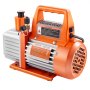VEVOR Vacuum Pump, 100 L/min, HVAC Single Stage Rotary Vane AC Vacuum Pump, for R134a R22 R410a Systems, with Oil Bottle, 4 Pole Motor, 5 Pa, for Automotive Air Conditioner Maintenance Resin Degassing
