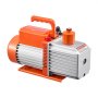 VEVOR vacuümpomp, 9 CFM, HVAC 2-traps roterende schoepen vacuümpomp, voor R134a R22 R410a systemen, Auto AC vacuümpomp kit met oliefles, voor harsontgassing voor auto-airconditioningonderhoud