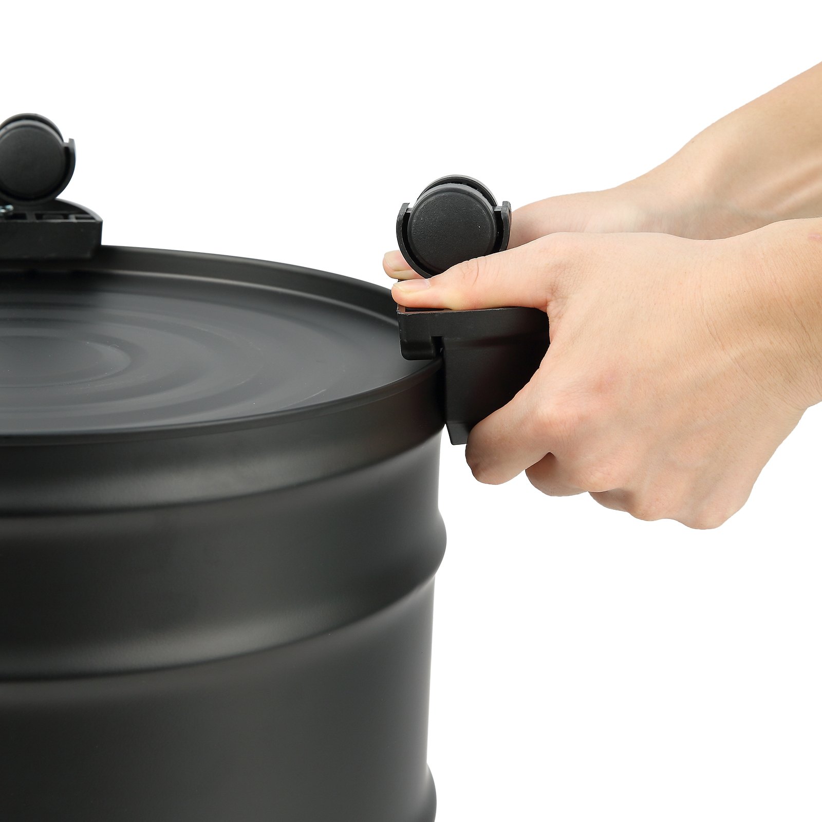 VEVOR Asstofzuiger met HEPA-filtersysteem, roetstofzuiger, schoorsteenstofzuiger, asstofzuiger, schoorsteenstofzuiger - voor grilloven | 20L metalen container | 1200W vermogen | 16kPa zuigkracht