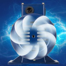 VEVOR 1 HP DC-motor nominaal toerental 1750 RPM 12V elektromotor permanente magneetmotor