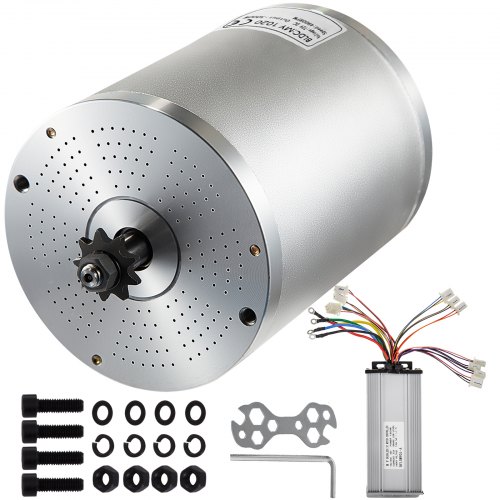48-72V Elektrischer Bürstenloser Motor Set 3000W Umbau Controller Kit Fit Go Kart Scooter für E-Motorräder/Strandräder/Go Karts/modifizierte Fahrräder Brushless Electric Motor 48-72V Elektrischer Bürstenloser Motor Set 3000W Umbau Controller Kit Fit Go Kart Scooter für E-Motorräder/Strandräder/Go Karts/modifizierte Fahrräder Brushless Electric Motor
